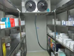 300立方米2-8℃醫藥試劑冷庫安裝,醫藥冷庫建設